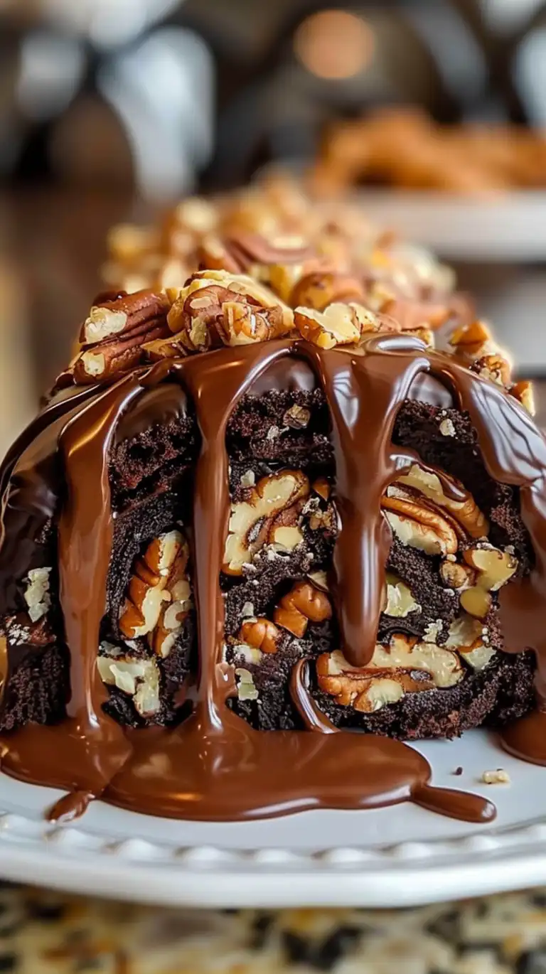 Chocolate Pecan Roll