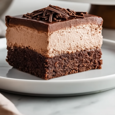 Chocolate Mousse Brownies