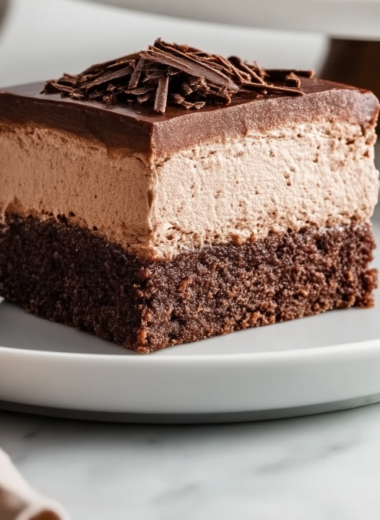 Chocolate Mousse Brownies