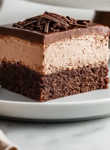 Chocolate Mousse Brownies