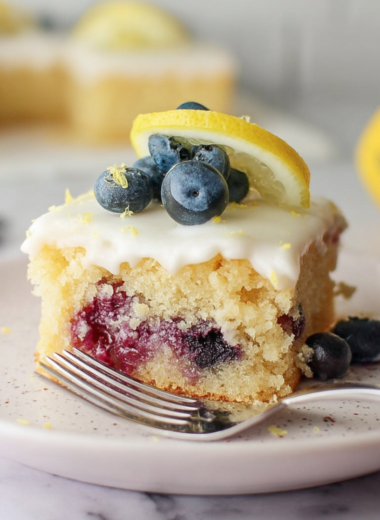 Lemon Blueberry Sheet Cake