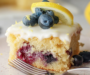 Lemon Blueberry Sheet Cake