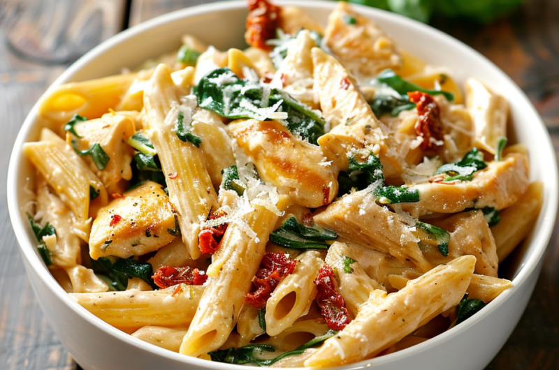 Creamy Tuscan Chicken Pasta