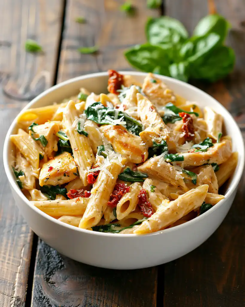 Creamy Tuscan Chicken Pasta