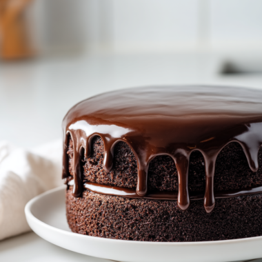 Baileys Chocolate Ganache Cake