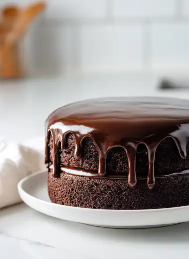 Baileys Chocolate Ganache Cake