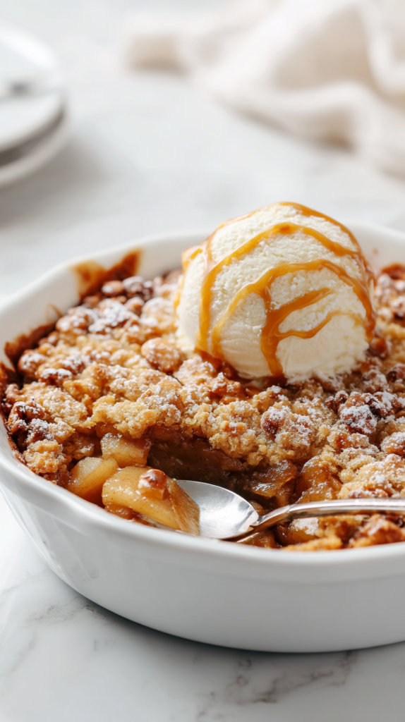 Caramel Apple Dump Cake