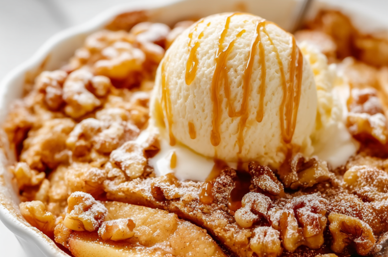 Caramel Apple Dump Cake