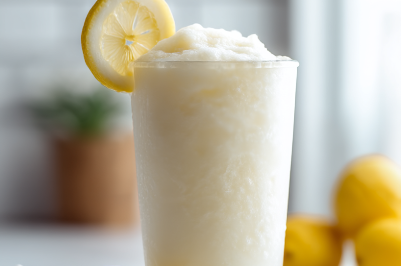 Copycat Chick fil A Frozen Lemonade