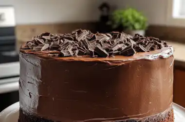 Dark Chocolate Layer Cake