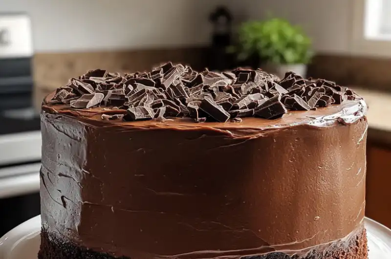 Dark Chocolate Layer Cake