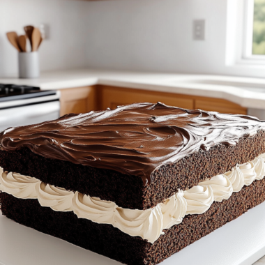 Ding Dong Sheet Cake