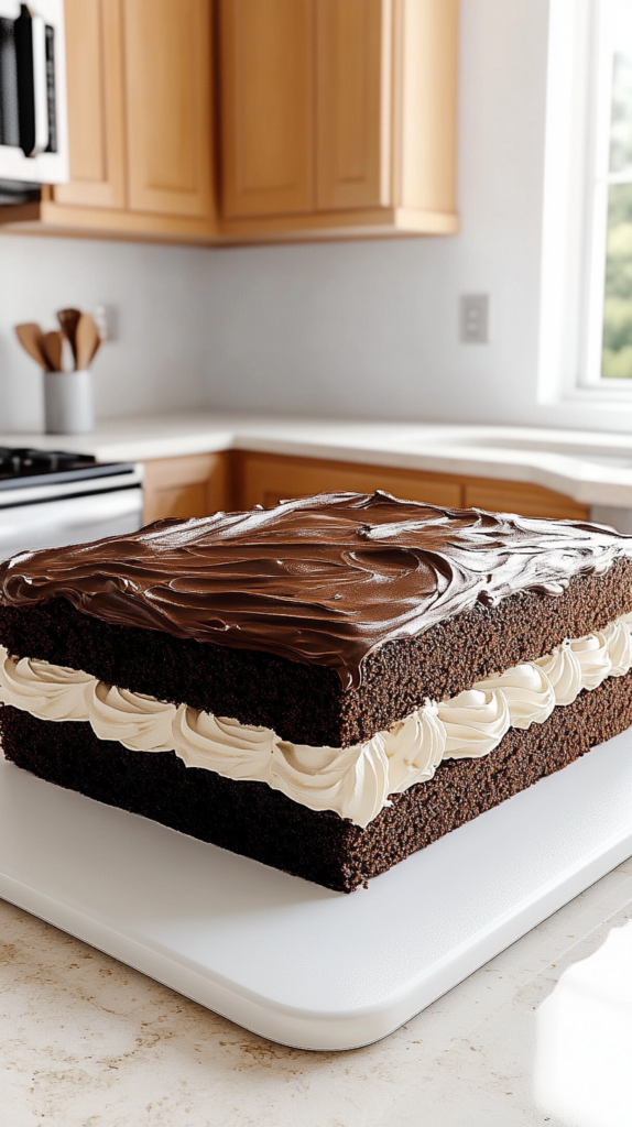 Ding Dong Sheet Cake