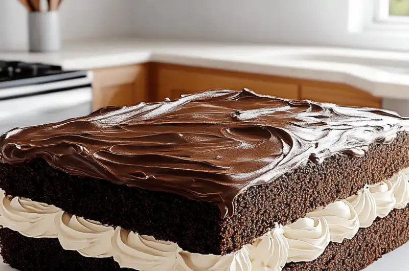 Ding Dong Sheet Cake