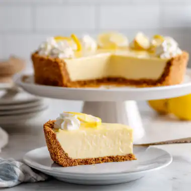 Lemon Icebox Pie with Graham Cracker Crust