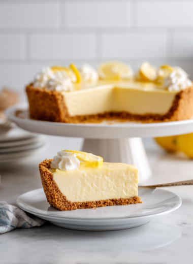 Lemon Icebox Pie with Graham Cracker Crust