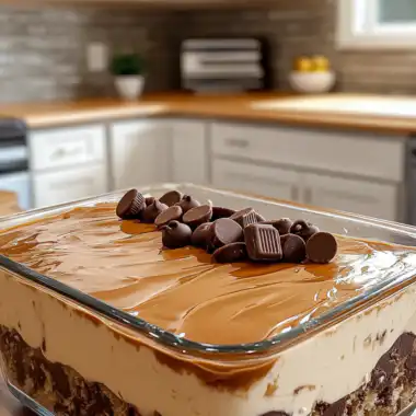 Cold Chocolate Layered Dessert