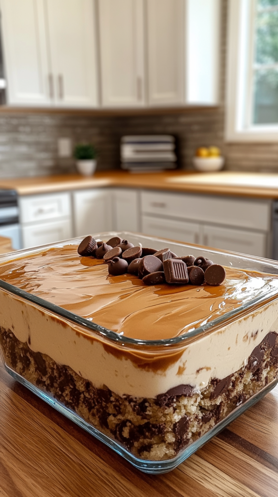 Cold Chocolate Layered Dessert