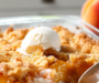 4 Ingredients Easy Peach Cobbler Recipe