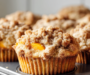 Peach Cobbler Muffins