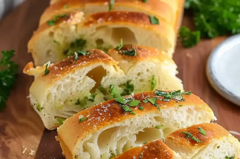 Easy Préfou Recipe (French Garlic Bread)
