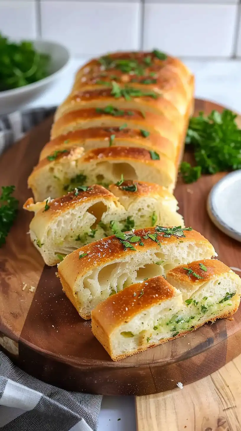 Easy Préfou Recipe (French Garlic Bread)