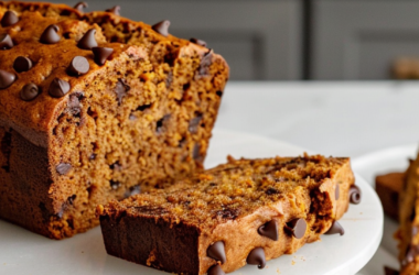 Easy Pumpkin Chocolate Chip Bread