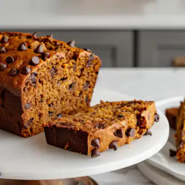 Easy Pumpkin Chocolate Chip Bread