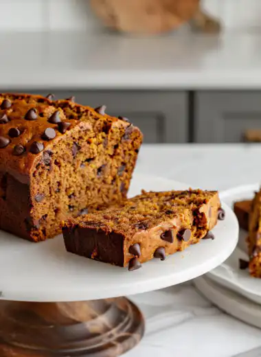 Easy Pumpkin Chocolate Chip Bread