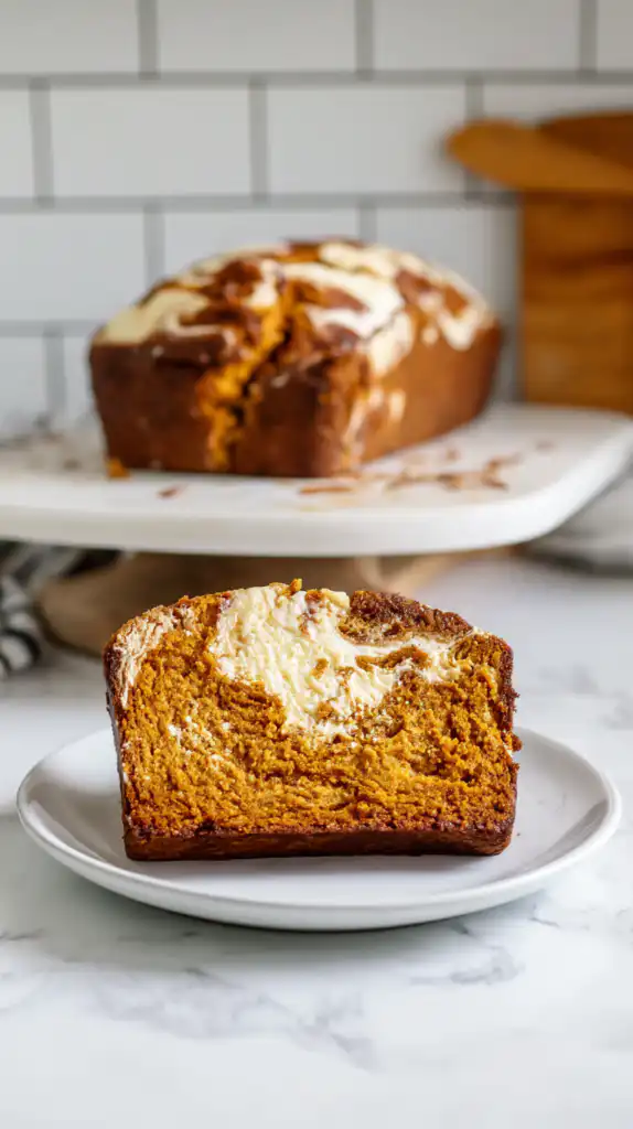 Easy Pumpkin Cream Cheese Bread