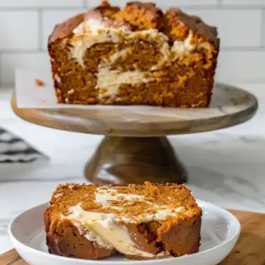 Easy Pumpkin Cream Cheese Bread