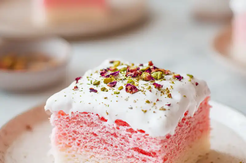 Rose Milk Cake