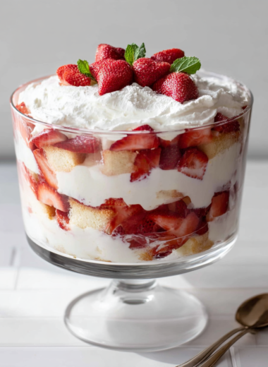 Easy Strawberry Shortcake Trifle