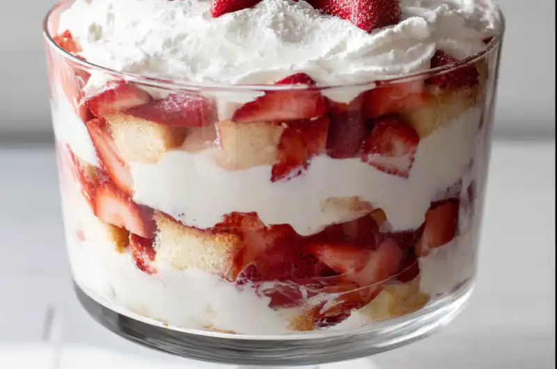 Easy Strawberry Shortcake Trifle