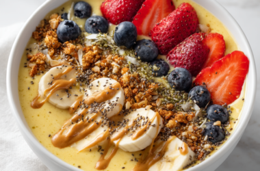 thick Banana Smoothie Bowl