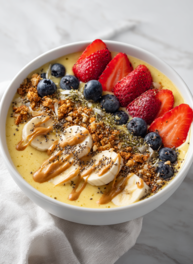 thick Banana Smoothie Bowl
