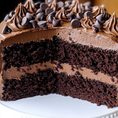 Triple Chocolate Layer Cake