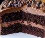 Triple Chocolate Layer Cake