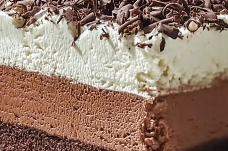 Triple Chocolate Mousse Cake