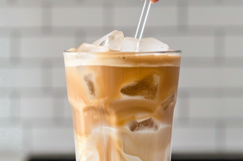 Iced Blonde Vanilla Latte Recipe (Starbucks Copycat)