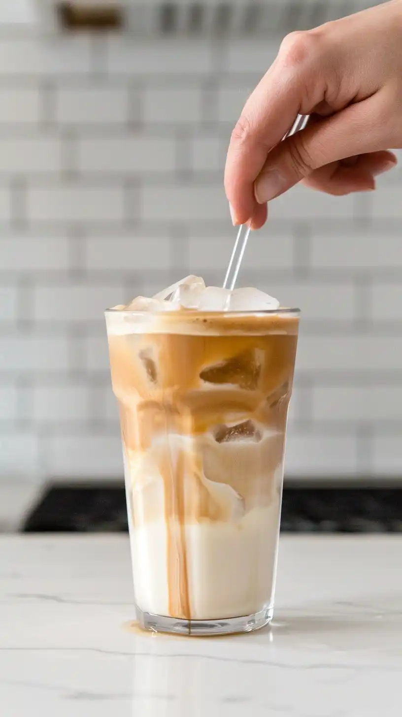Iced Blonde Vanilla Latte Recipe (Starbucks Copycat)