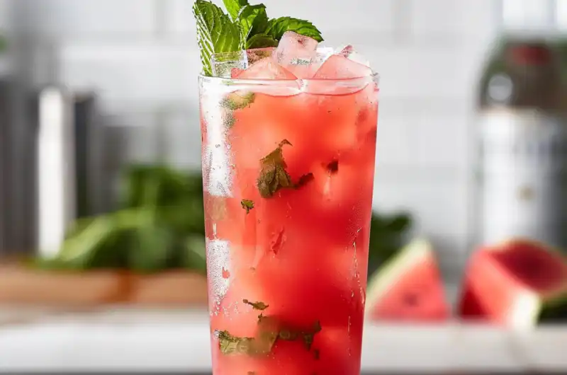 Watermelon Mint Agua Fresca
