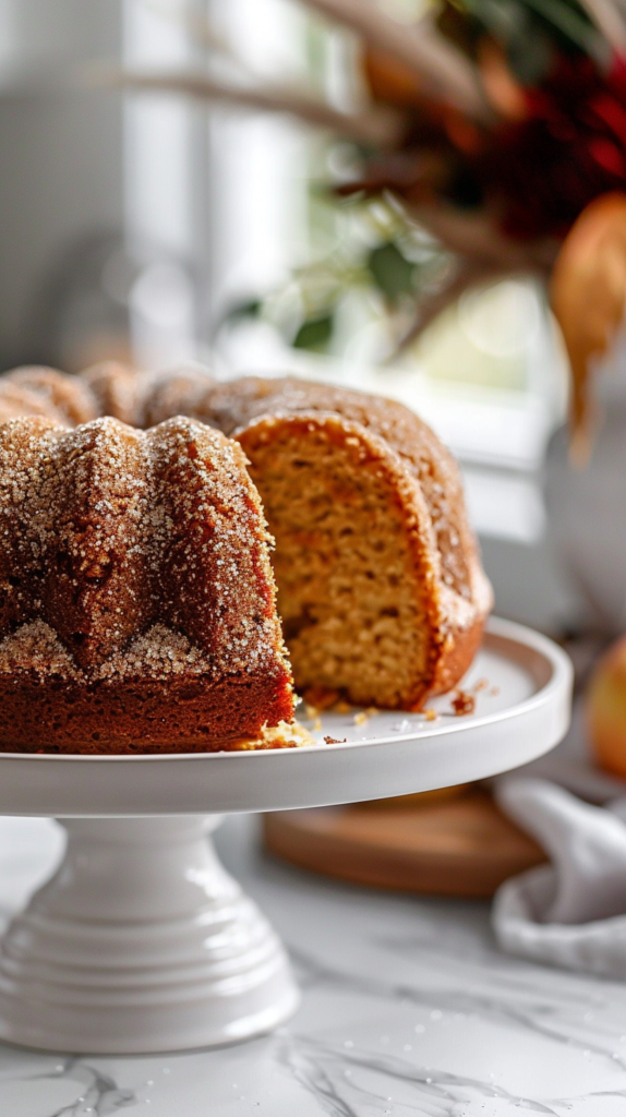 Apple Cider Donut Cake