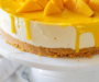 No Bake Mango Cheesecake