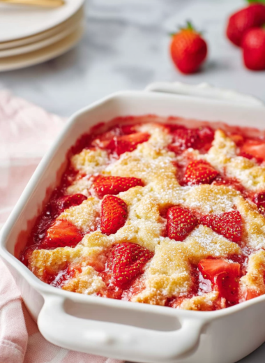Strawberry Cobbler