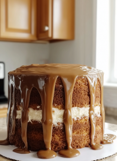 Coffee Cream Layer Cake Recipe