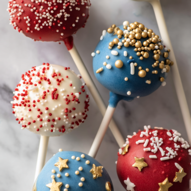 4th of July Cake Pops