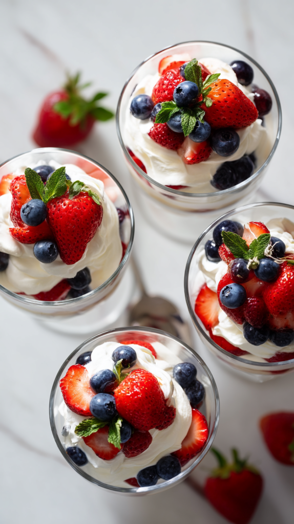 4th of July Trifle Cups