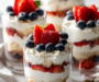 4th of July Trifle Cups : Easy Patriotic Dessert