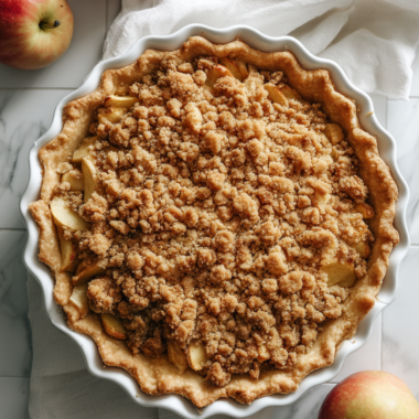 Apple Crumble Pie
